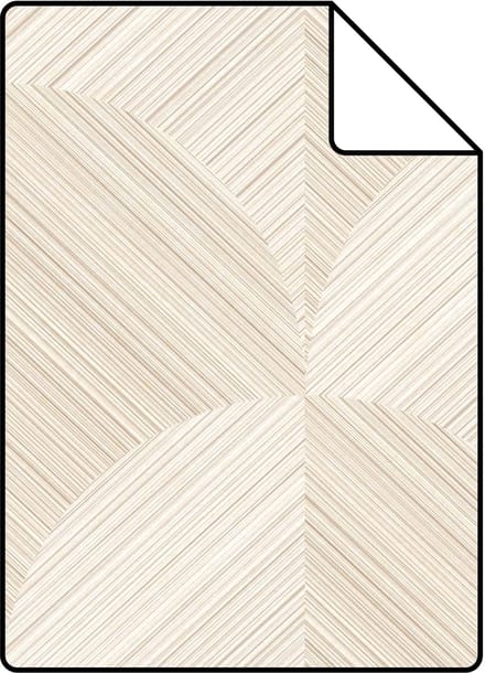 Proefstaal Origin Wallcoverings behang 3D-motief lichtbeige - 26,5 x 21 cm - 347935-S