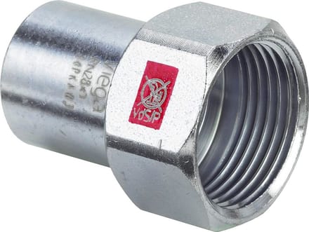Viega Prestabo insert piece 22 x 1/2" galvanized steel