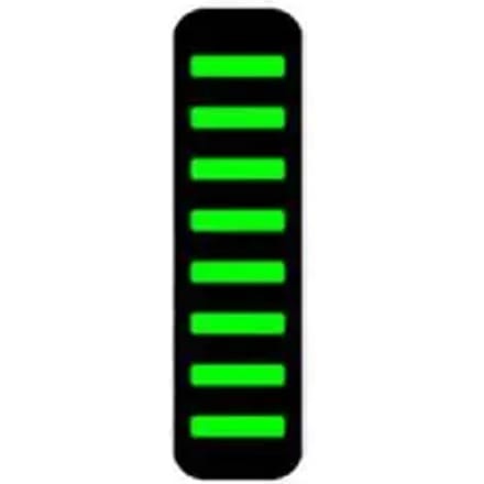 ProGuard Cable Tie - Front - Sticker - Mini - Neon Green