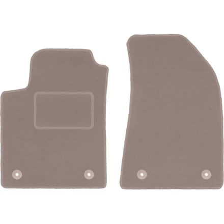 Beige voormatten voor: Fiat Bravo II hatchback (2007-2012)