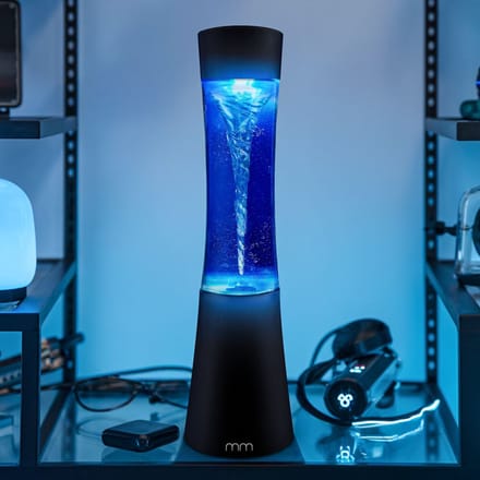 MikaMax Tornado Lamp - Tornado Led Lamp - Bureaulamp - Beweeglijke Sfeerlicht met Tornado Effect
