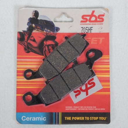 Remblokken SBS voor Motor Suzuki 650 Sv S Abs 2003 tot 2017 linksvoor Nieuw