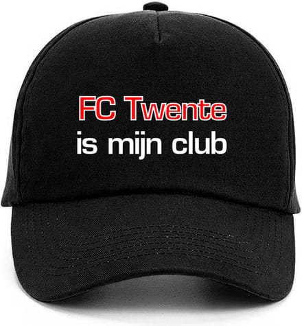 Pet met tekst: FC Twente is mijn club