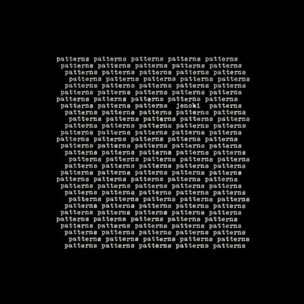 Jenobi - Patterns (CD)