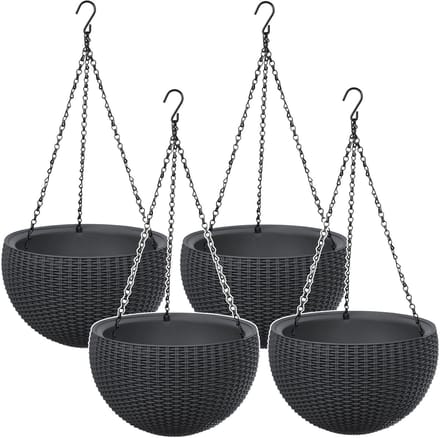 Hangende bloempot Keter Sphere Planter hangpot - 4 stuks