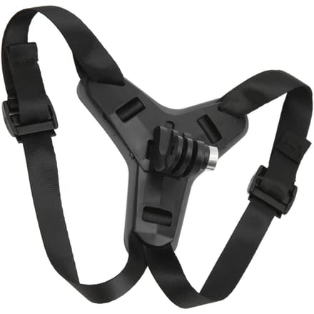 Sangle réglable pour mentonnière de casque, support de caméra antidérapant pour casque de moto Hero 7 6 5 noir