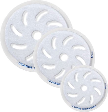 RUPES BigFoot Microfiber Polijstschijf 80/100mm - Coarse Blauw - per stuk