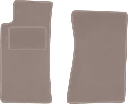 Beige voormatten voor: Mazda MX-5 II NB cabriolet (1998-2005)