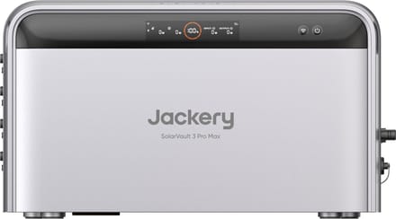 Jackery SolarVault 3 Pro Max AC Thuisbatterij – 2,52 kWh – 2500 W – LiFePO4 – App-bediening – IP65