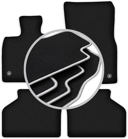 CARLUX-SILVER automatten voor: BMW GT F07 FL GT (2013-2018)