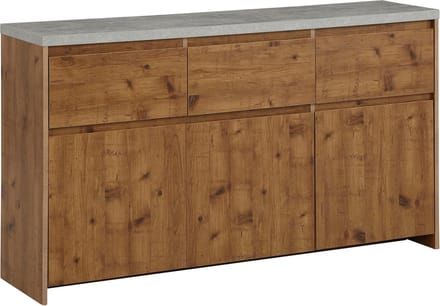 Maribo-Dressoir - 3-deuren 3-laden - Natuur