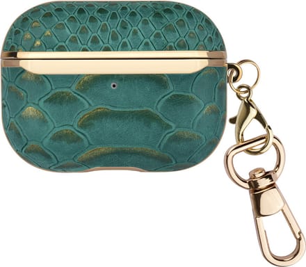 UNIQ Accessory Airpods Pro Case - Snake Leather Groen