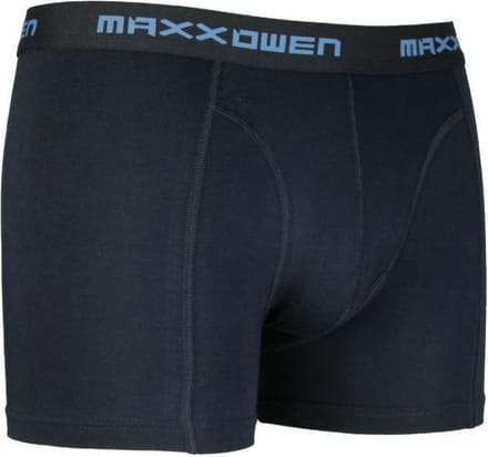 One Pack Maxx Owen Katoenen Boxershort Marine Maat XL