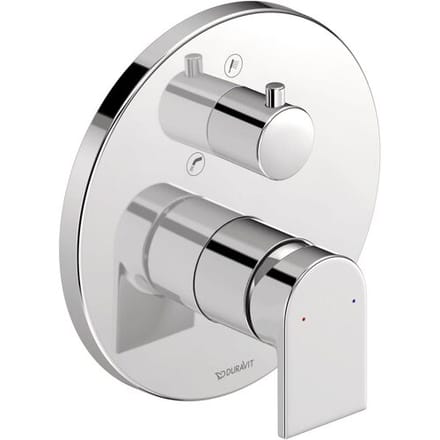 Duravit Tulum single lever bath mixer, UP, with diverter TU5210018010