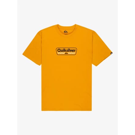 Quiksilver Ev Starting Grid T-shirt Met Korte Mouwen Geel S Man