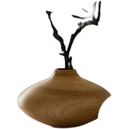 Vaas voor bloemen n° 05 Wooden Story
