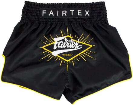 Fairtex BS1903 Muay Thai Shorts - Focus - Zwart M