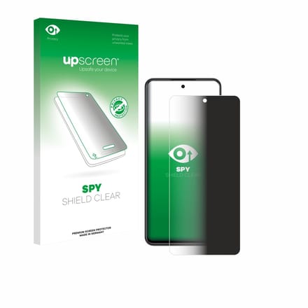upscreen - privacy screenprotector voor Nubia Focus - Folie Beschermfolie Blauwlichtfilter