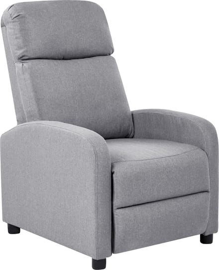EMINENCE - Fauteuil - Grijs - Kunstlinnen