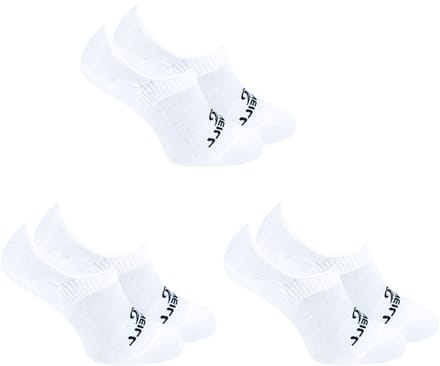 O'Neill - 6-Pack - Onzichtbare Footies - Zomer - Effen - Heren / Dames - wit - 43-46 - 710003