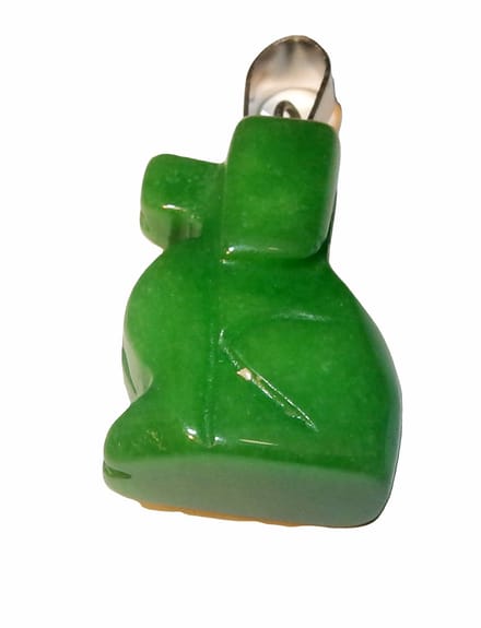 Hanger Hondje Groen Agaat