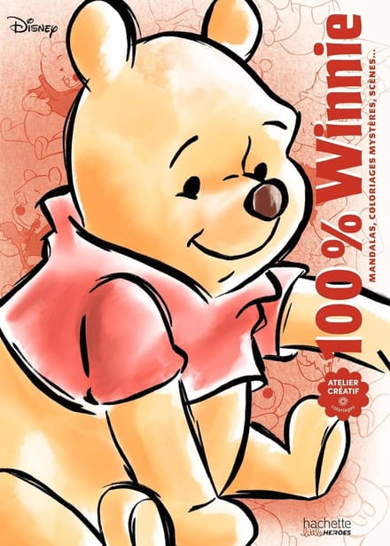 Atelier Créatif Disney 100 % 100 % WINNIE - hachette - kleurboek voor volwassenen