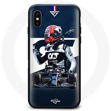 Coque Iphone XS Max Formule 1 Bleu Verstappen