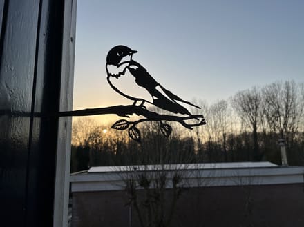 Birdwise metalen vogel zwaluw