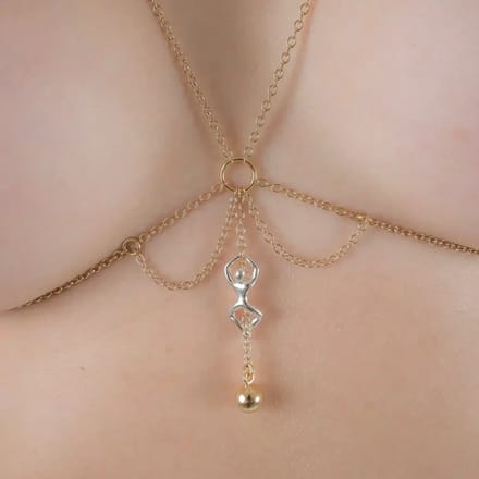 Sylvie Monthulé | Gouden Tepelklem en Sieraad | Desire