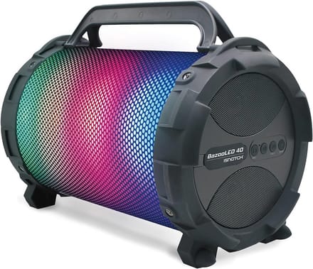 Bluetooth buitenluidspreker met LED-verlichting en 40W vermogen