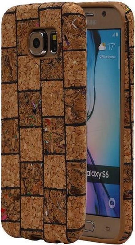 Kurk Design TPU Cover Case voor Samsung Galaxy S6 Hoesje Model B