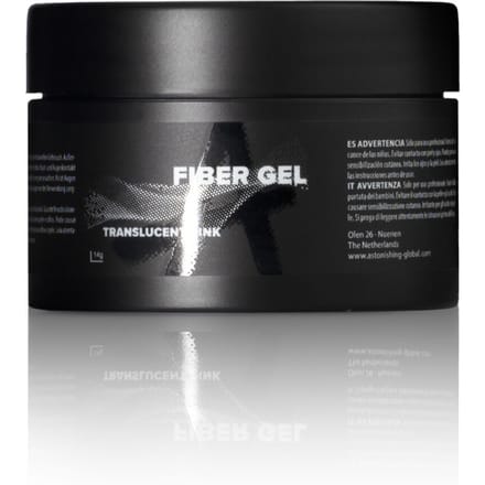 Astonishing Fiber Gel Translucent Pink 14gr