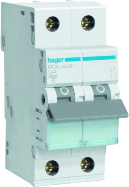 Hager MCN Stroomonderbreker - MCN540E - E2ZR9