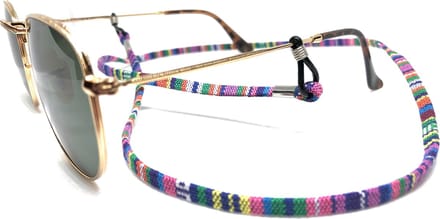 Fashtival | Brillenkoord Chameleon | Zonnebrilkoord Paars | Zonnebril touwtje