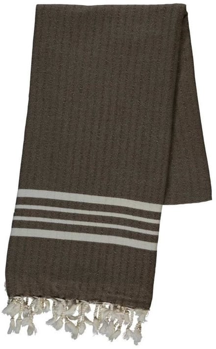 Hamamdoek XL Khaki – 210x100cm – Krem Sultan