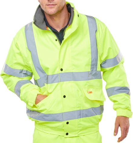 Beeswift Fleece Jack - Geel - Maat S