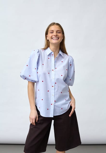SisterS point blouse Ella-sh82 19924 Blue Stripes Maat - M