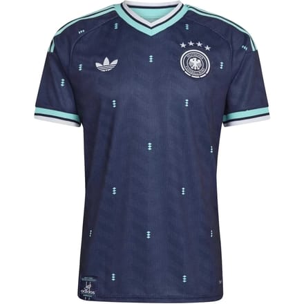 Adidas Germany Truien/Replica's Heren - Blauw - Maat M - Poly Jersey