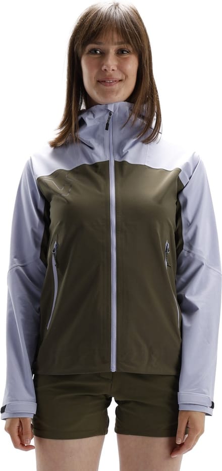 Rock Experience SEAMSTRESS 2.0 HOODIE SOFTSHELL Dames Outdoorjas Groen M - Softshell Jas