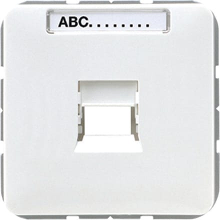 Jung CD500 Insteekplaat Schakelmateriaal - CD569-1WEWW