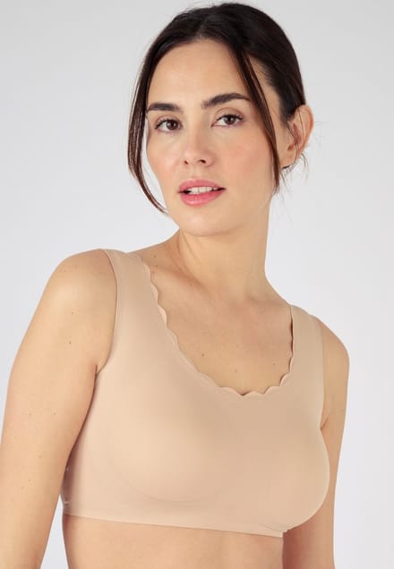 Damart - Bralette beha EXTREME STRETCH - Dames - Beige - S
