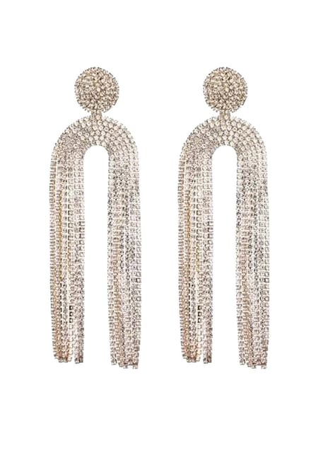 Margot Bardot River Oorbellen Rhinestones