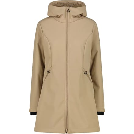 Dames parka met vaste capuchon CMP