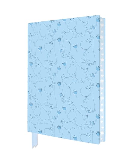 Moomin And Flowers Artisan Art Notebook (flame Tree Journals)
