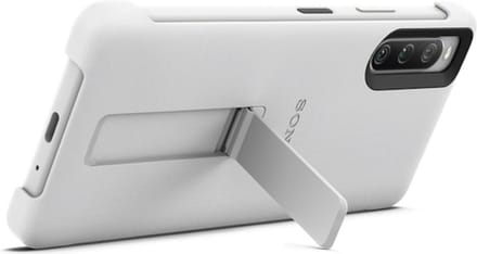 Sony Xperia 10 IV 5G Stand Cover (XQZCBCCH.ROW) szary