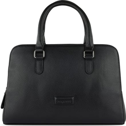 bugatti Handtas Schoudertas Elsa Top Handle Black Zwart