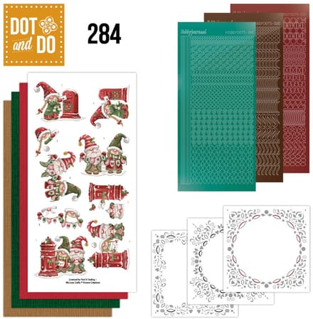 Dot and Do 284 - Berries Beauties - Gnome for Christmas