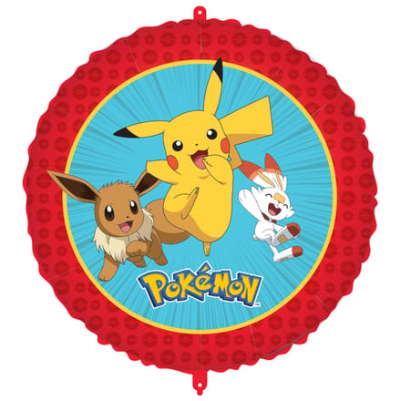 Pokémon folieballon 18" / 43cm 1 stuks