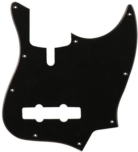 Boston M5V-110-B pickguard, Sire Marcus Miller V-series 5-string, 1 ply, black