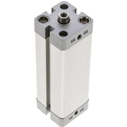 ISO 21287 Compacte Dubbelwerkende Cilinder 25-80mm - Magnetisch